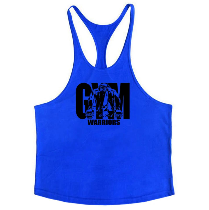 Cotton Gym Tank Top YBack Vest for Men Breathable Comfort