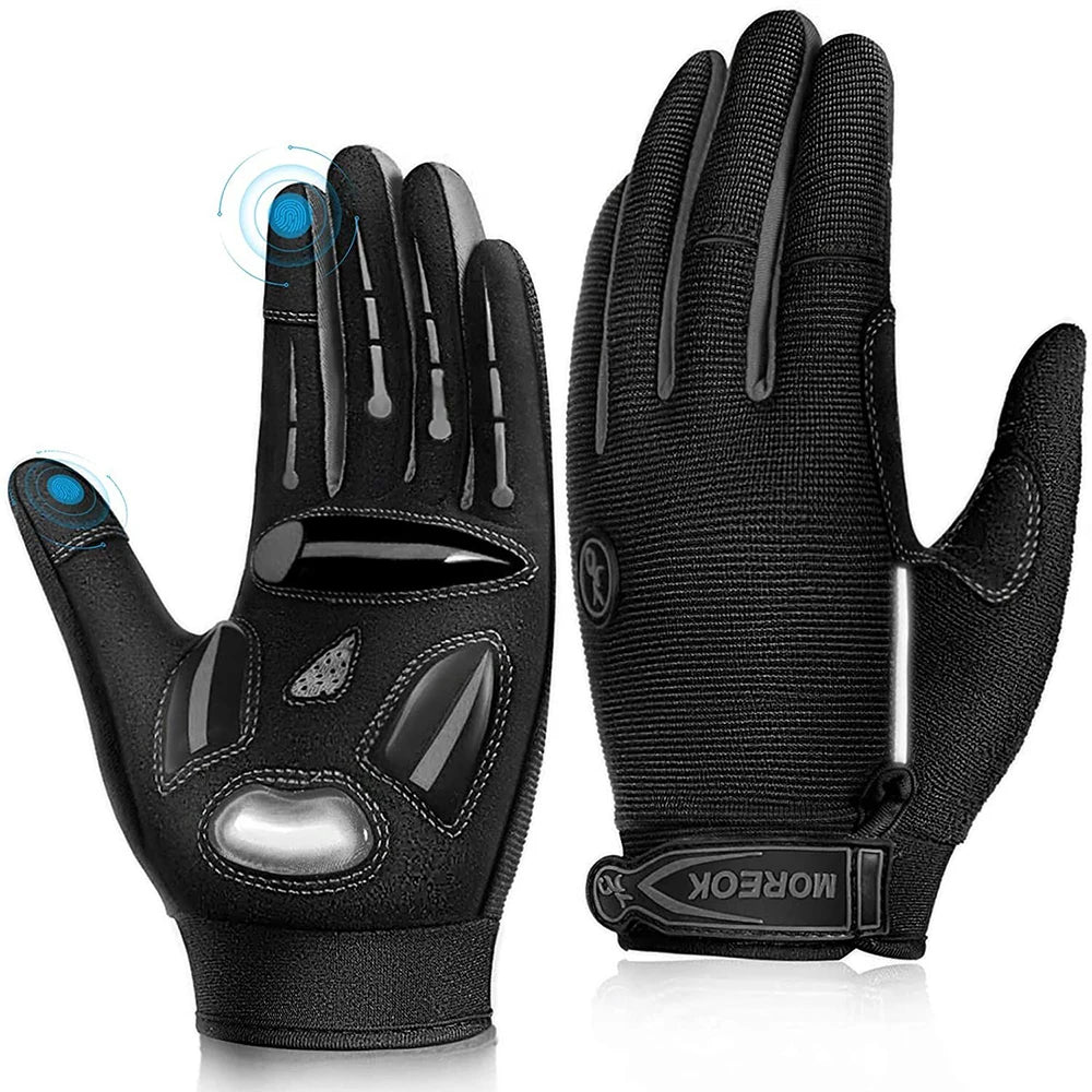 MOREOK Racing Gloves Motocross Breathable Non Slip MTB Cycling