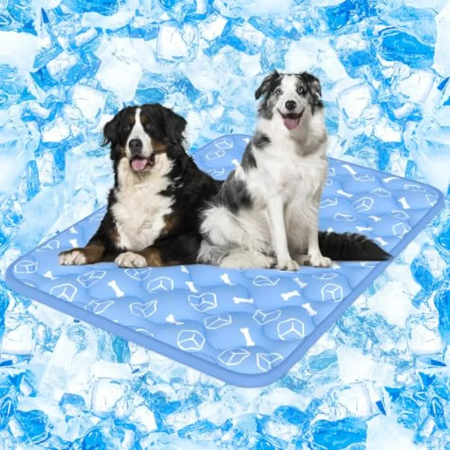 Dog Cooling Mat 2.0 Ocean Waterproof Durable Cooling Pad