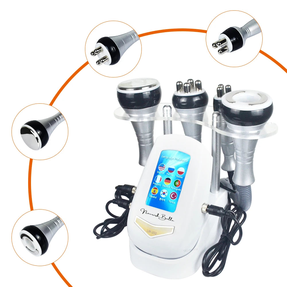 MISSHEART 4 In 1 Cavitation Vacuum Slimming Machine