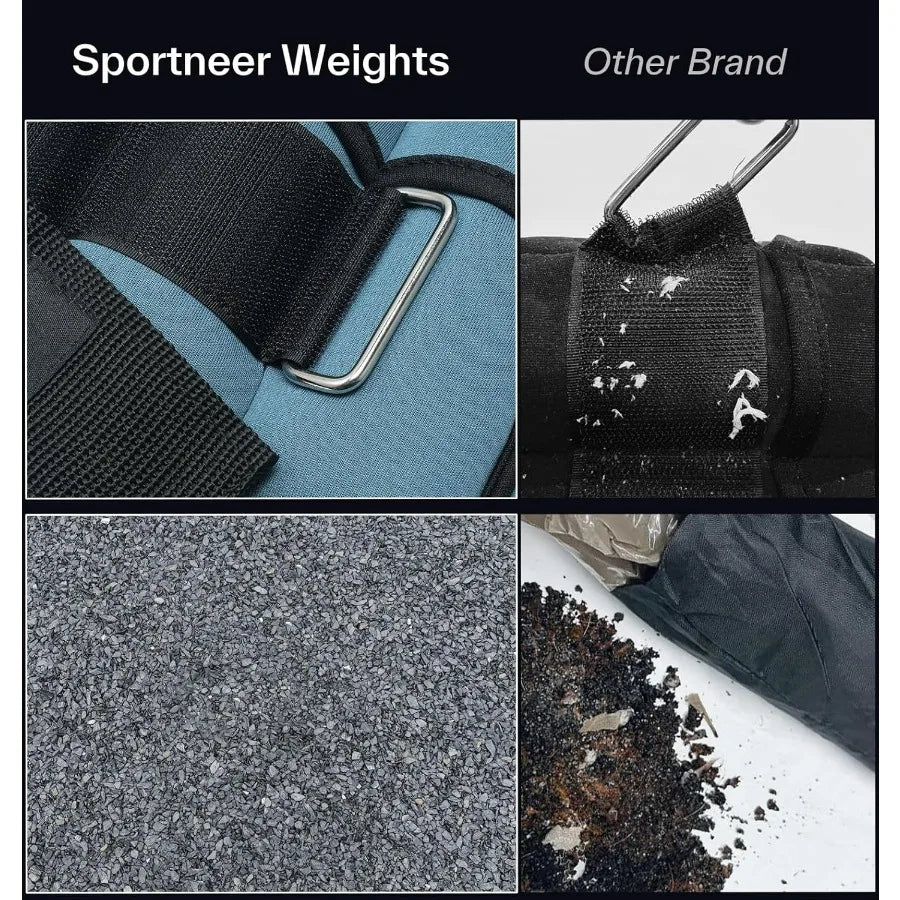 LISM Adjustable Ankle Weights For Walking Running And Training