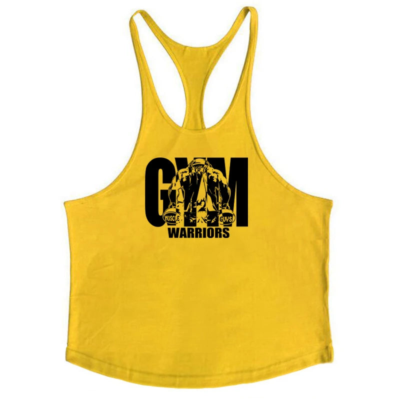 Cotton Gym Tank Top YBack Vest for Men Breathable Comfort
