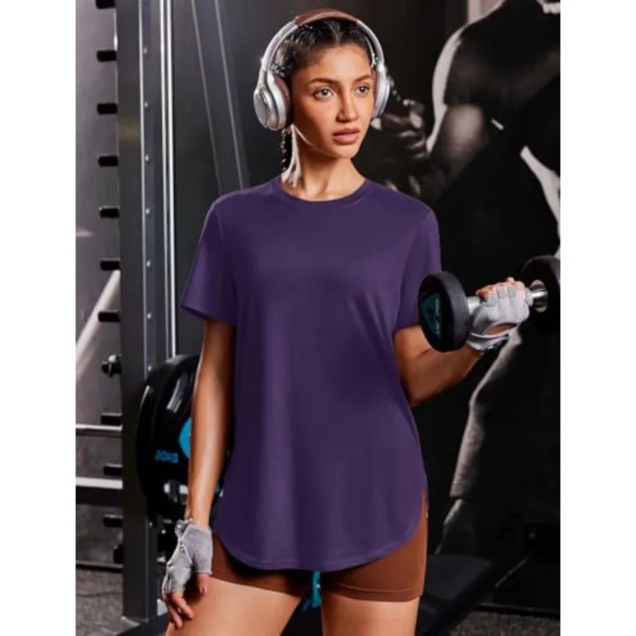 Women's Athletic Top UPF 50 Quick Dry Shirt For Exercise