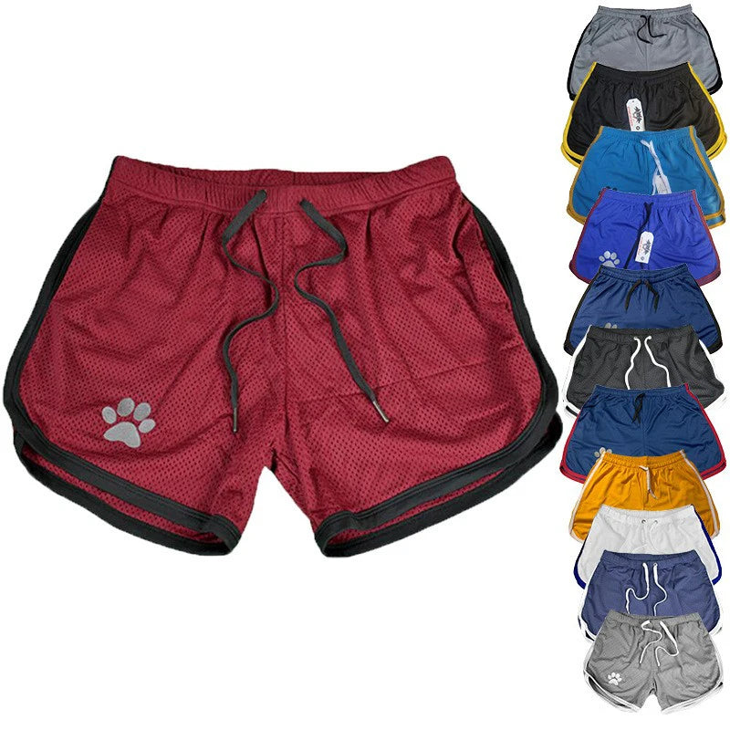 Mens Breathable Mesh Running Shorts For Workout And Training