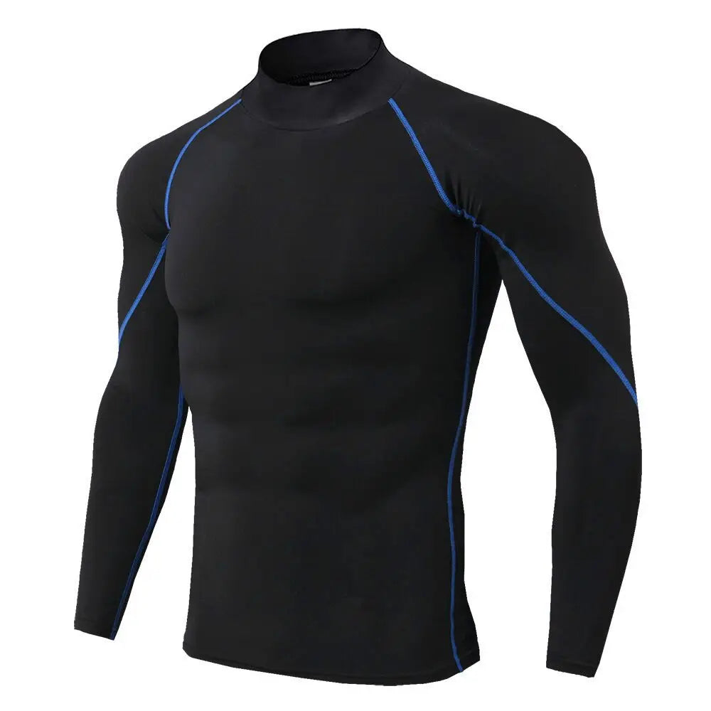 Wyhyaye Mens Quick Dry Sports TShirt Long Sleeve Running Top