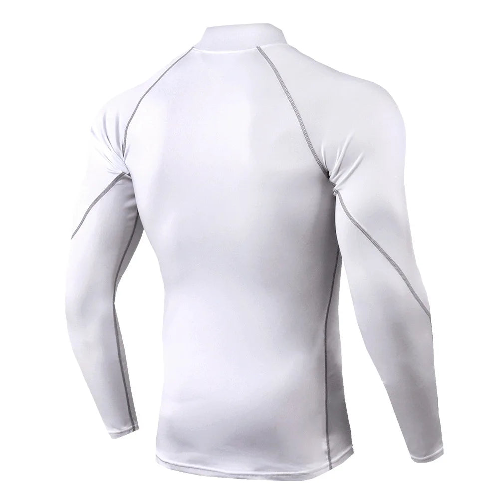 Wyhyaye Mens Quick Dry Sports TShirt Long Sleeve Running Top
