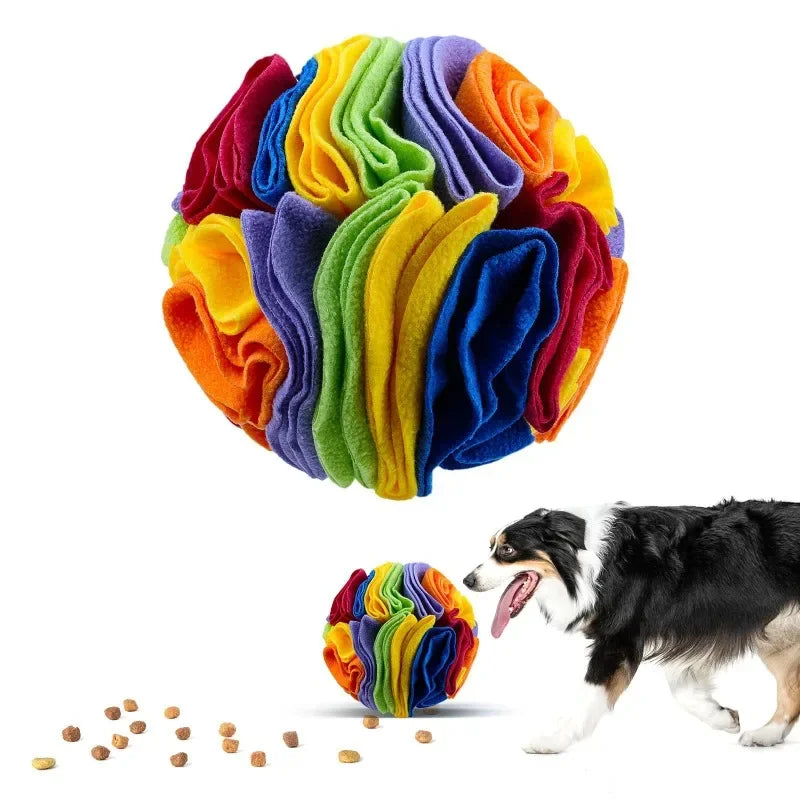 DKSTINYE Snuffle Ball Interactive Dog Toy for Pets