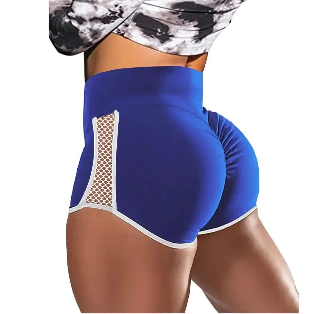 High Waist Quick Dry Yoga Shorts For Women Multipurpose Stretchy