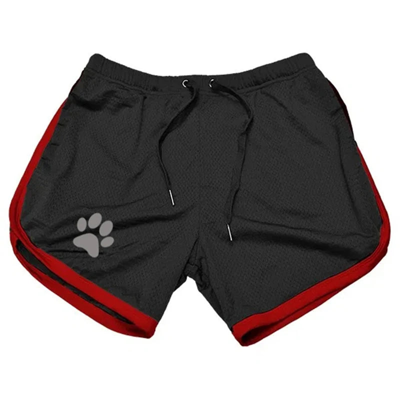 Mens Breathable Mesh Running Shorts For Workout And Training