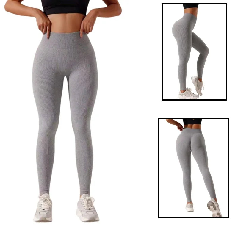 Lovelyxiaying Yoga Leggings Butt Lifting Tummy Control 4 Way Stretch Activewear