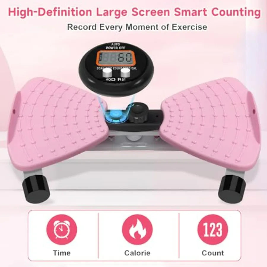 NONE Adjustable Ab Twister Machine With Digital Display