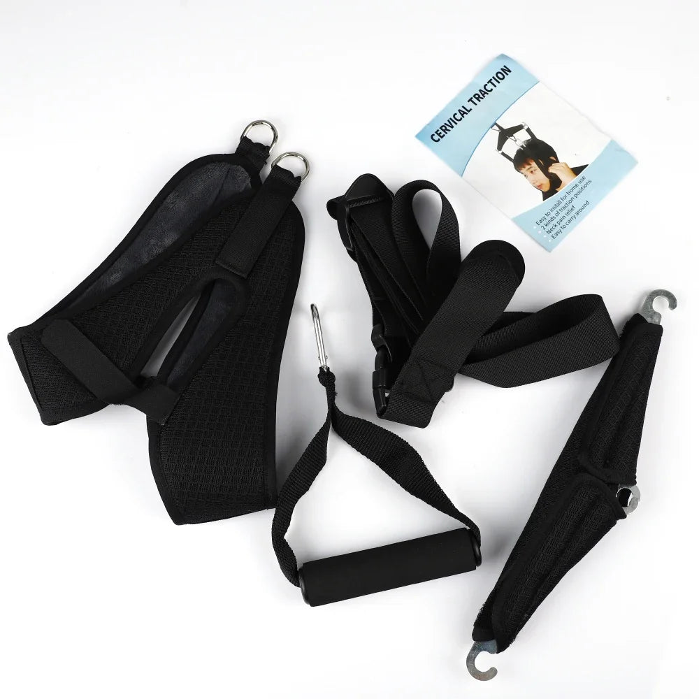 Cervical Neck Traction Device Adjustable Hanging Belt For Pain Relief