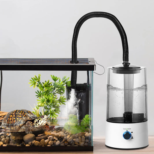 Reptile Humidifier 4L Pet Fogger 3 Adjustable Spray Terrarium Fogging Machine Gecko Tank Humidifier for Reptile Amphibian