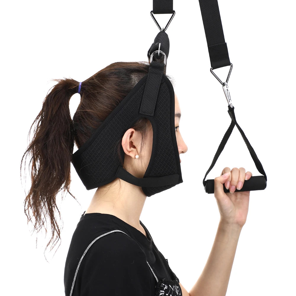 Cervical Neck Traction Device Adjustable Hanging Belt For Pain Relief