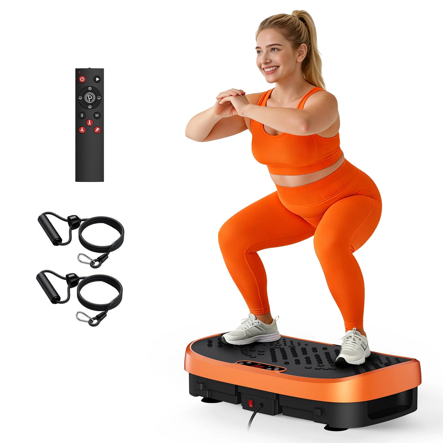 Vibration Plate Fat Burning Machine 120 Levels 330lbs Capacity