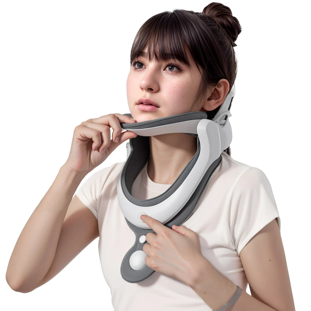 Cofoe Neck Traction Device Air Inflatable Cervical Posture Corrector