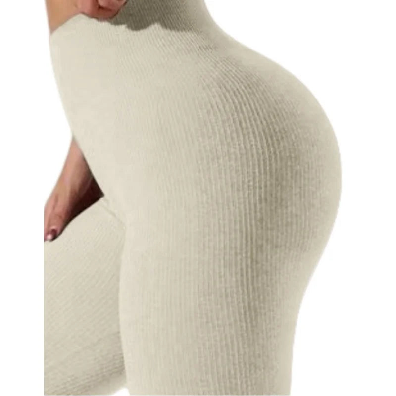 Lovelyxiaying Yoga Leggings Butt Lifting Tummy Control 4 Way Stretch Activewear