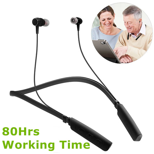 JINGHAO Neckband Hearing Amplifier Rechargeable Up To 80 Hours
