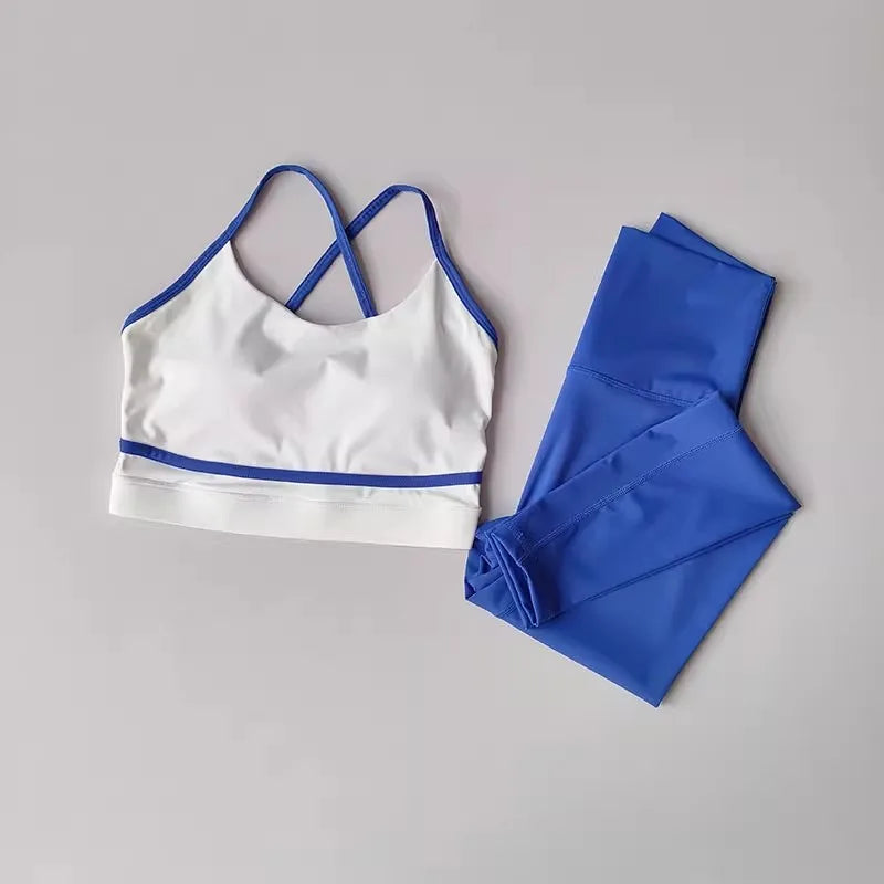 Yoga Set 2-Piece Women's Leggings and Sports Bra