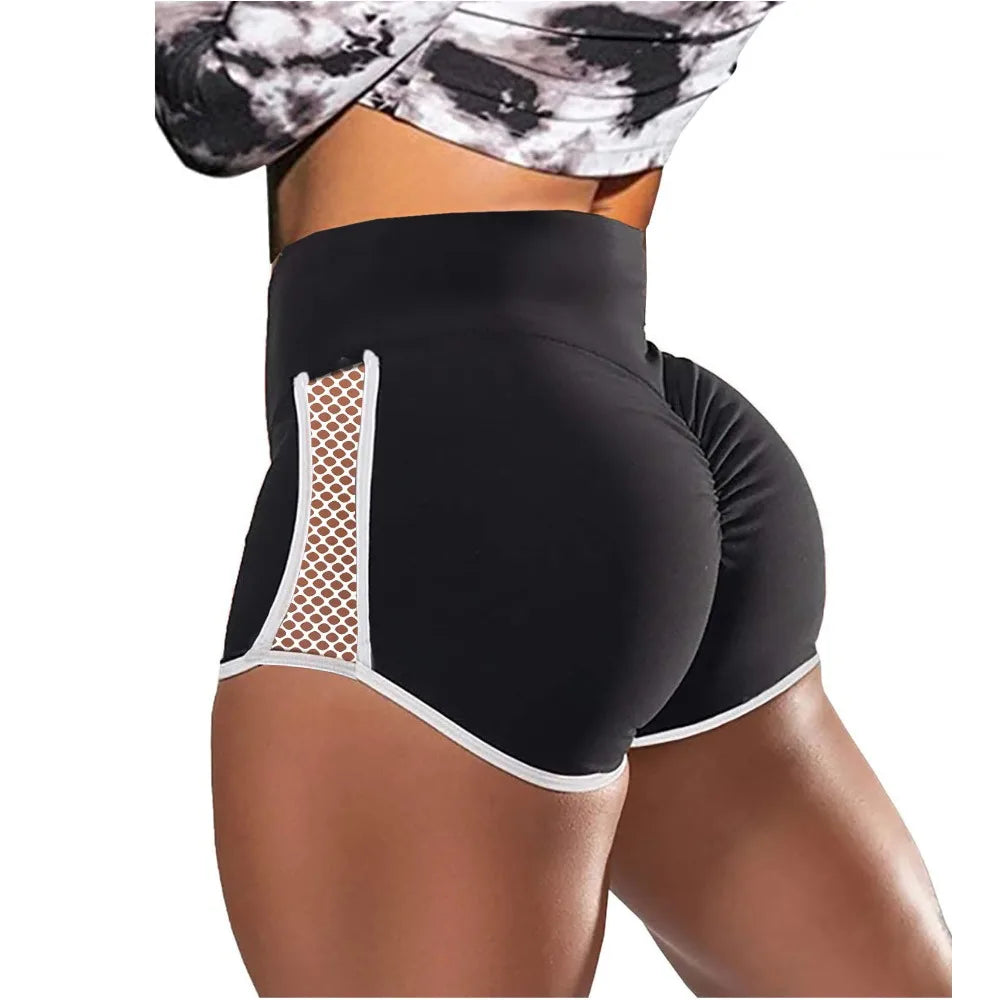 High Waist Quick Dry Yoga Shorts For Women Multipurpose Stretchy
