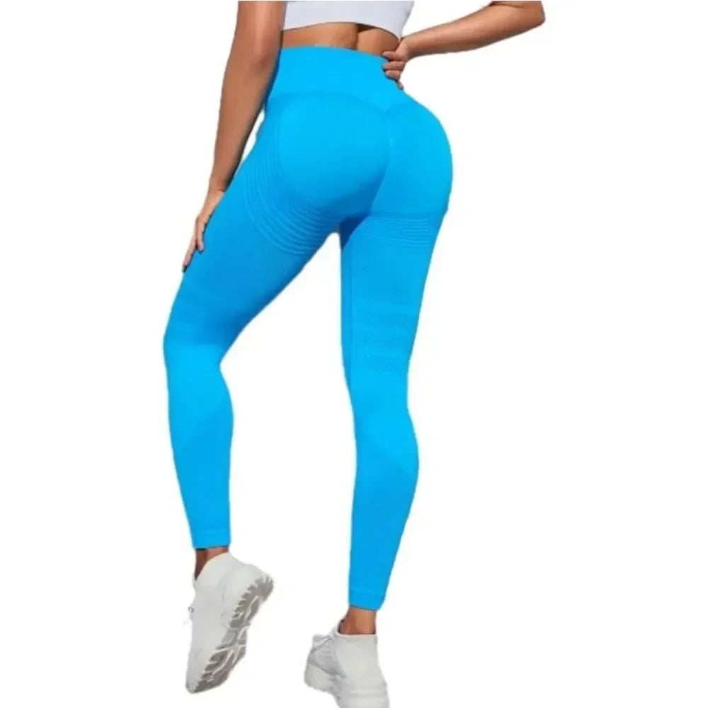 Cellulite 3D Leggings With High Waist For Tummy Control