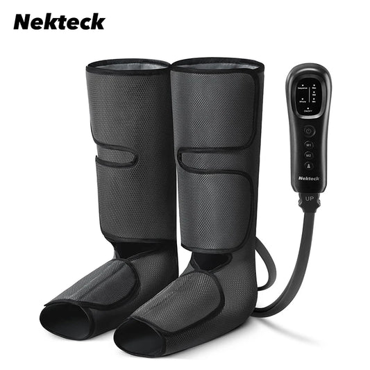 Nekteck Leg Massager Calf Wraps Air Compression for Blood Circulation