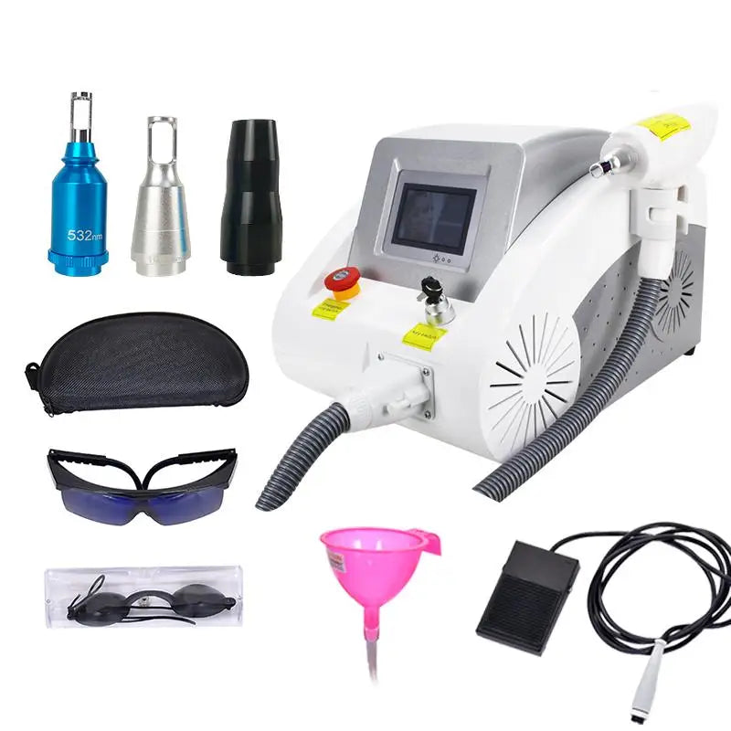 Emsnova Portable Nd YAG Laser Tattoo Removal Machine Three Wavelengths