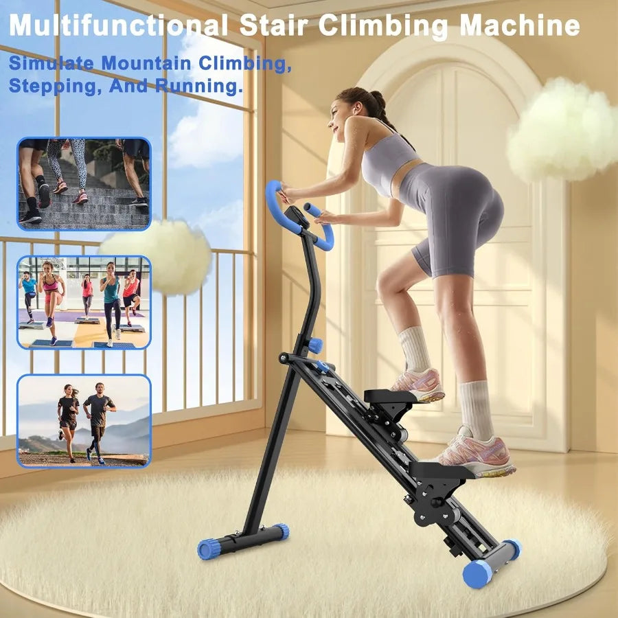 XMSJ Stair Stepper Home Gym Vertical Climber For Full-Body Workout