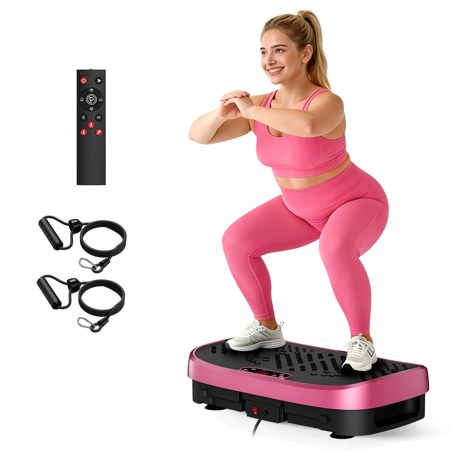 Vibration Plate Fat Burning Machine 120 Levels 330lbs Capacity