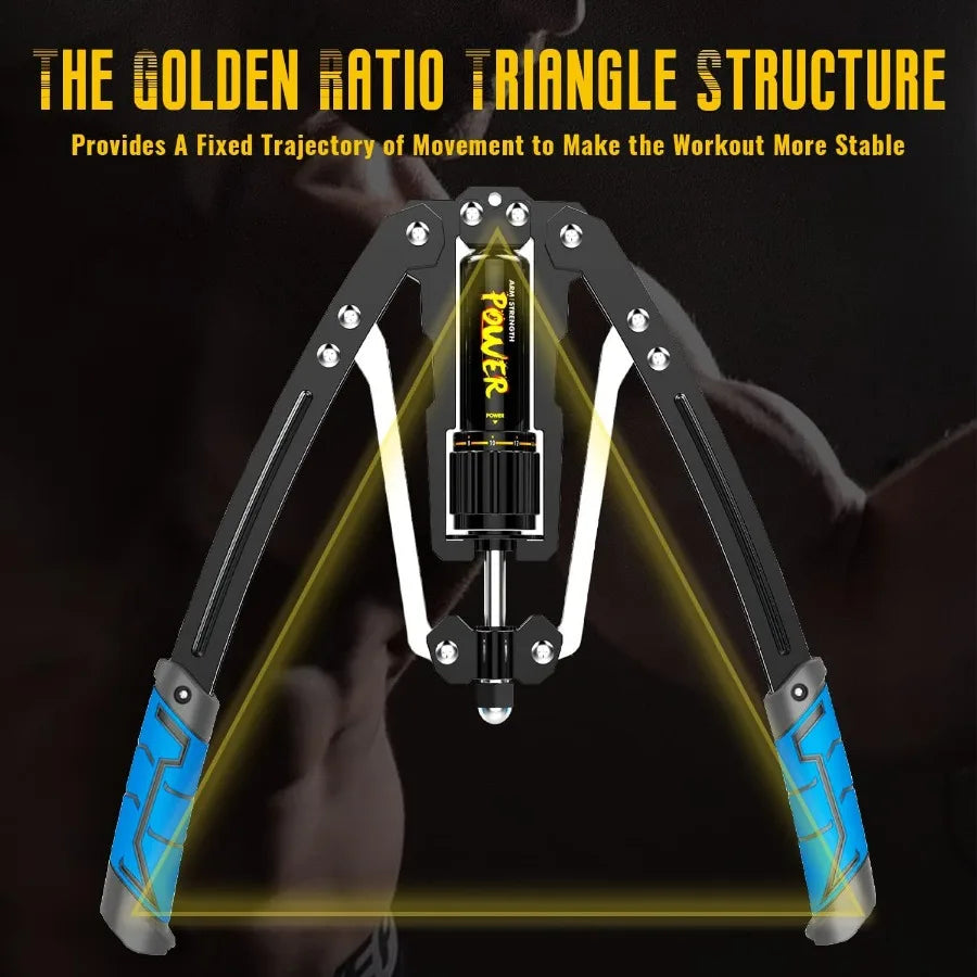 Twister Arm Exerciser With Adjustable 22-440Lbs Hydraulic Power