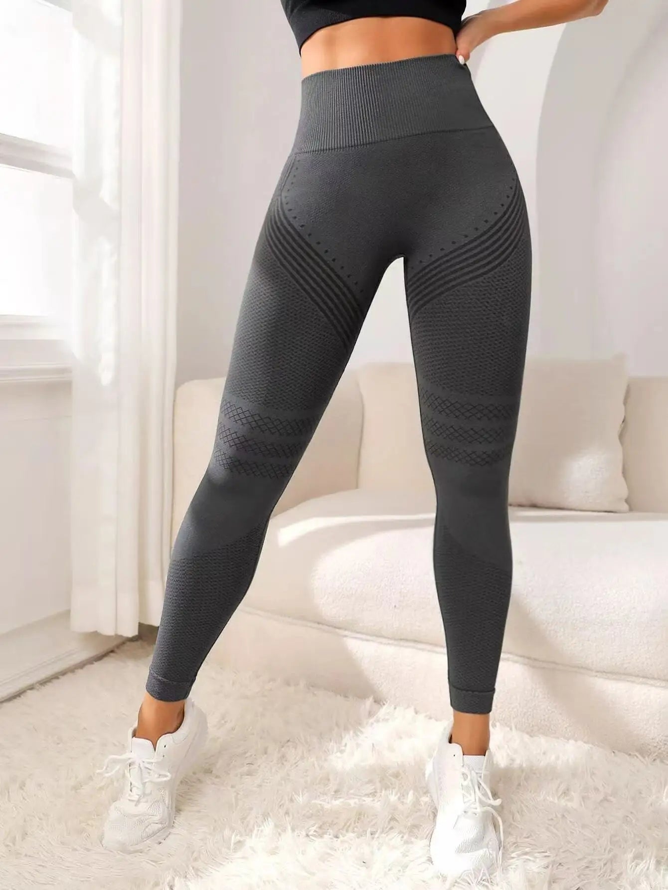 Slimove 3D Cellulite Leggings For High Waist Tummy Control