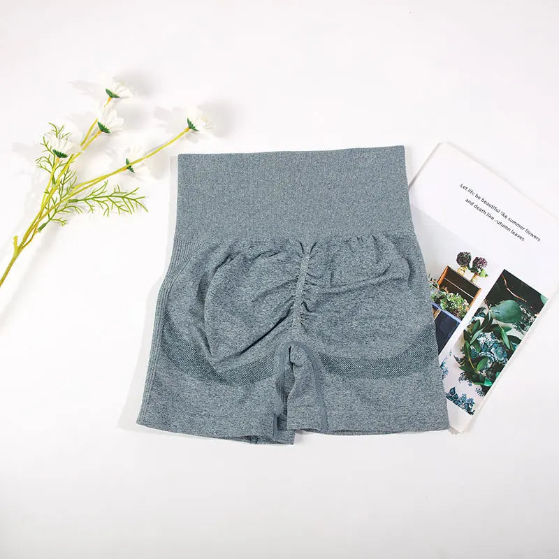 CHRLEISURE Seamless Sports Set Women Yoga 2 Piece Fitness Bra Cycling Shorts