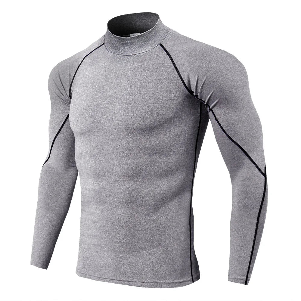 Wyhyaye Mens Quick Dry Sports TShirt Long Sleeve Running Top