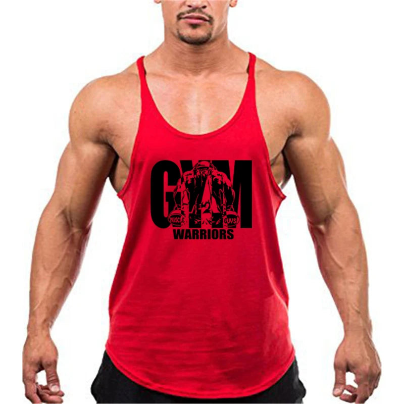 Cotton Gym Tank Top YBack Vest for Men Breathable Comfort