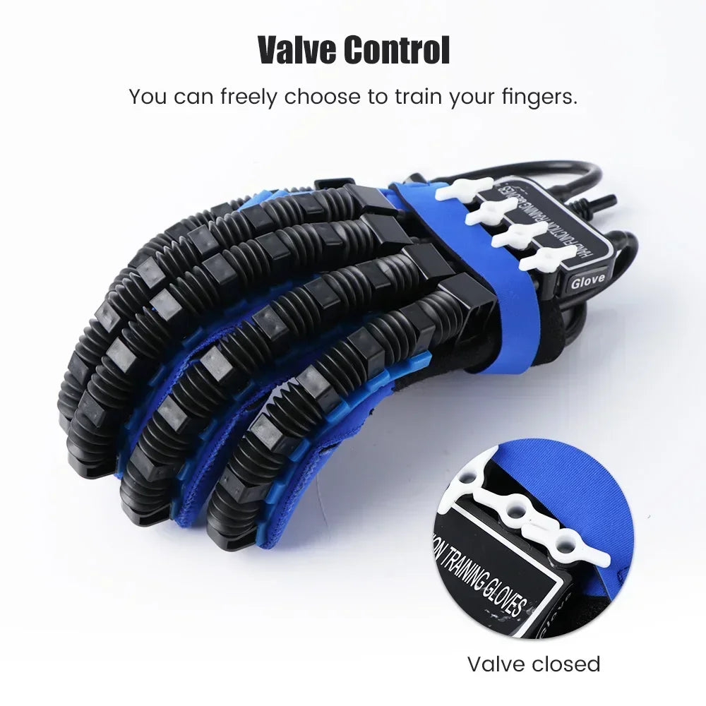 Robotic Finger Rehabilitation Glove For Stroke Hemiplegia Therapy