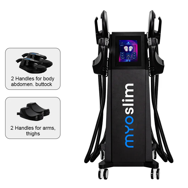 MYoslim Ems Body Sculpt Machine 15T 6500W EMS Neo Rf Sculpting Fat Slimming Burning Muscle Stimulation Electromagnetic Therapy