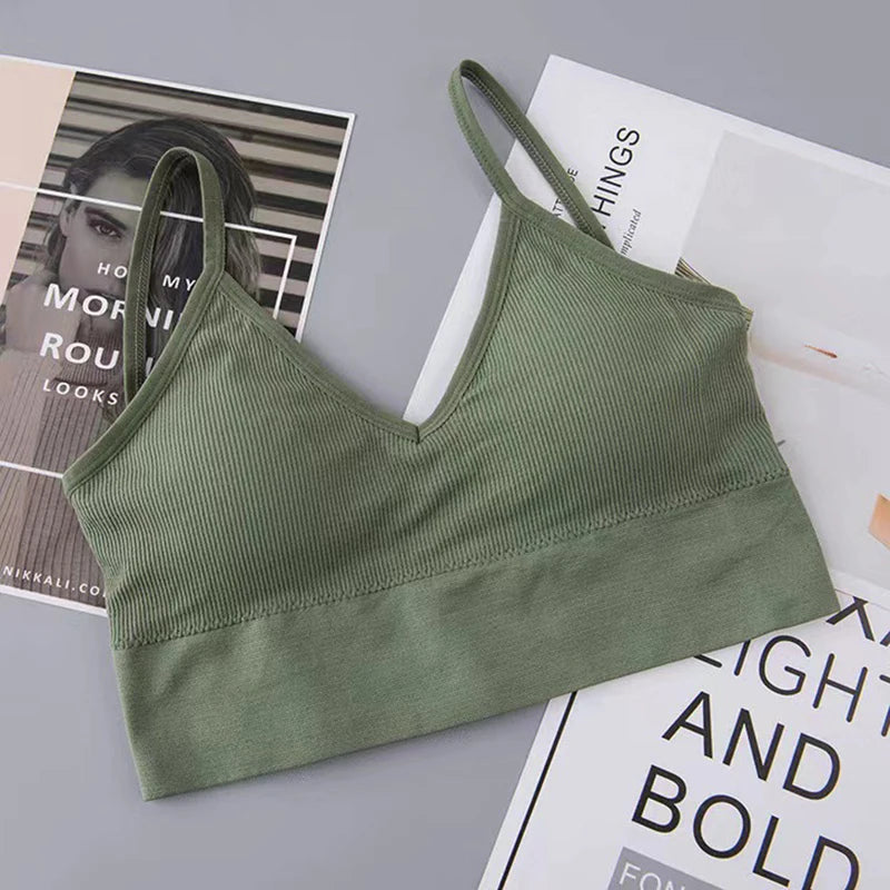 Women Sports Bra Quick Dry Padded for Gym Training