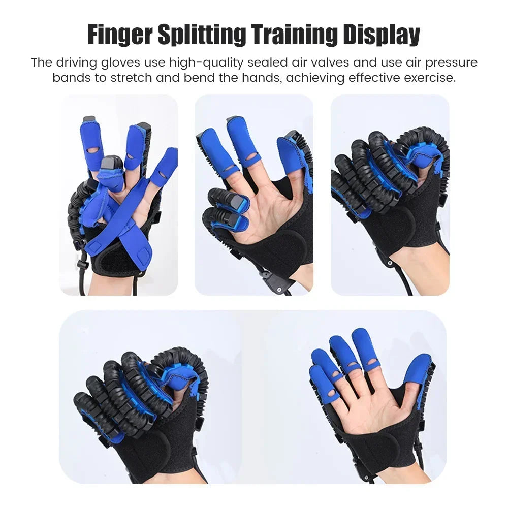Robotic Finger Rehabilitation Glove For Stroke Hemiplegia Therapy