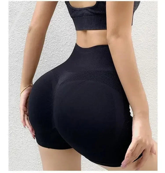 Yoga Set For Women Seamless Sports Bra Shorts Leggings Fitness