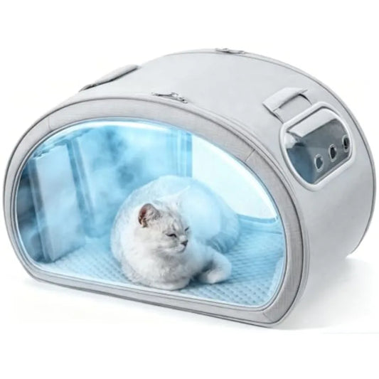 Cooling Cotton Cat House With Mat For Pets Indoor Bed