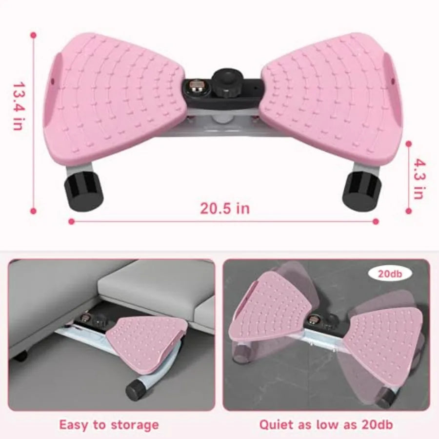 NONE Adjustable Ab Twister Machine With Digital Display