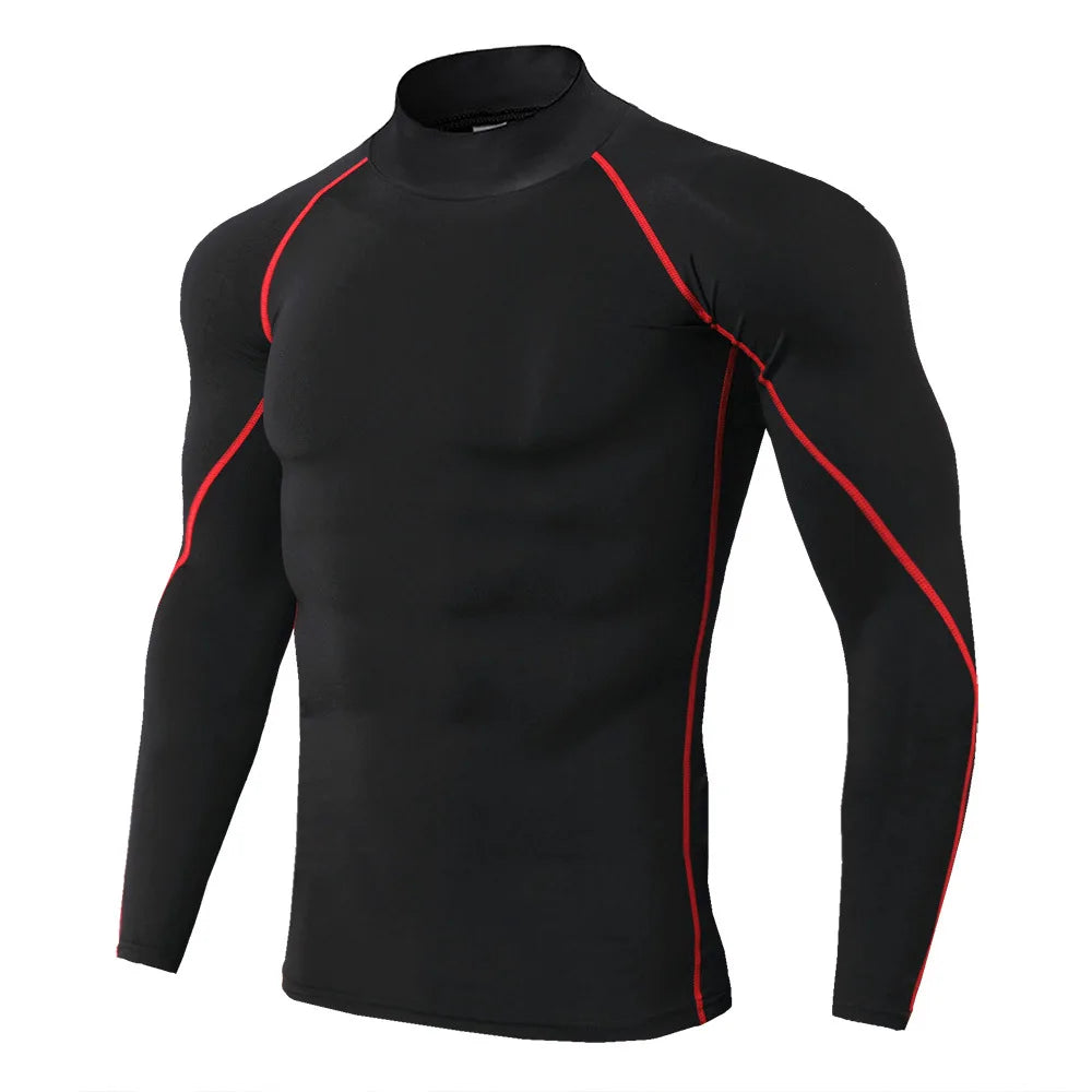 Wyhyaye Mens Quick Dry Sports TShirt Long Sleeve Running Top