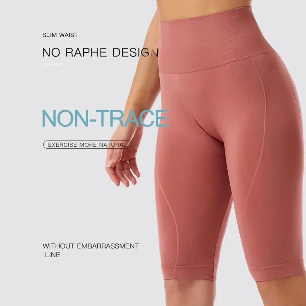 VEKY Women High Waist Sports Biker Shorts For Training