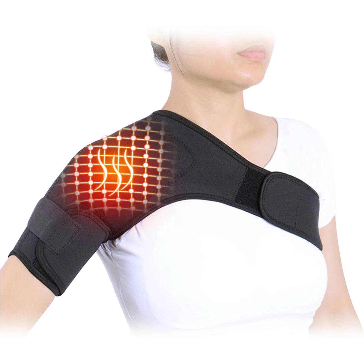 Self Heating Shoulder Strap For Cervical Pain Relief Unisex
