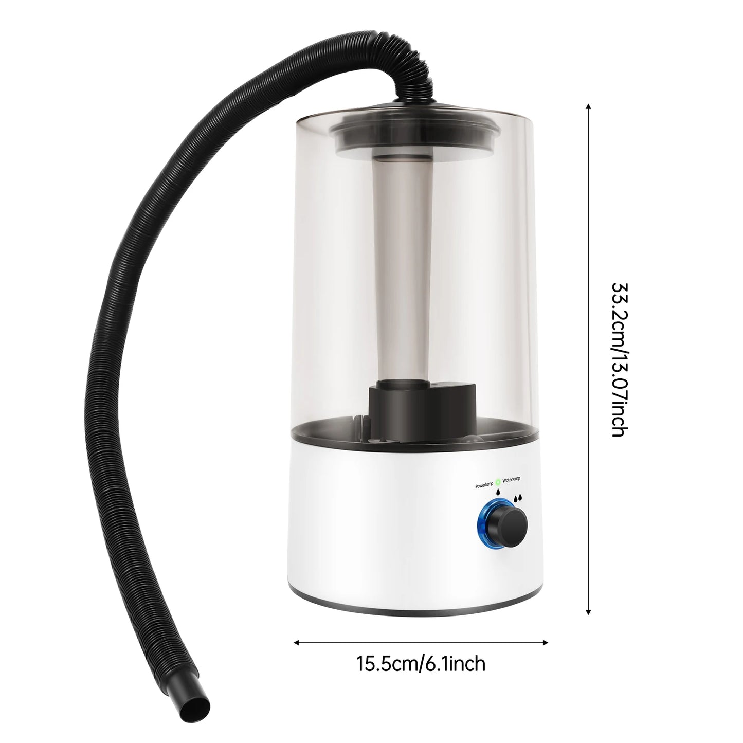Reptile Humidifier 4L Pet Fogger 3 Adjustable Spray Terrarium Fogging Machine Gecko Tank Humidifier for Reptile Amphibian