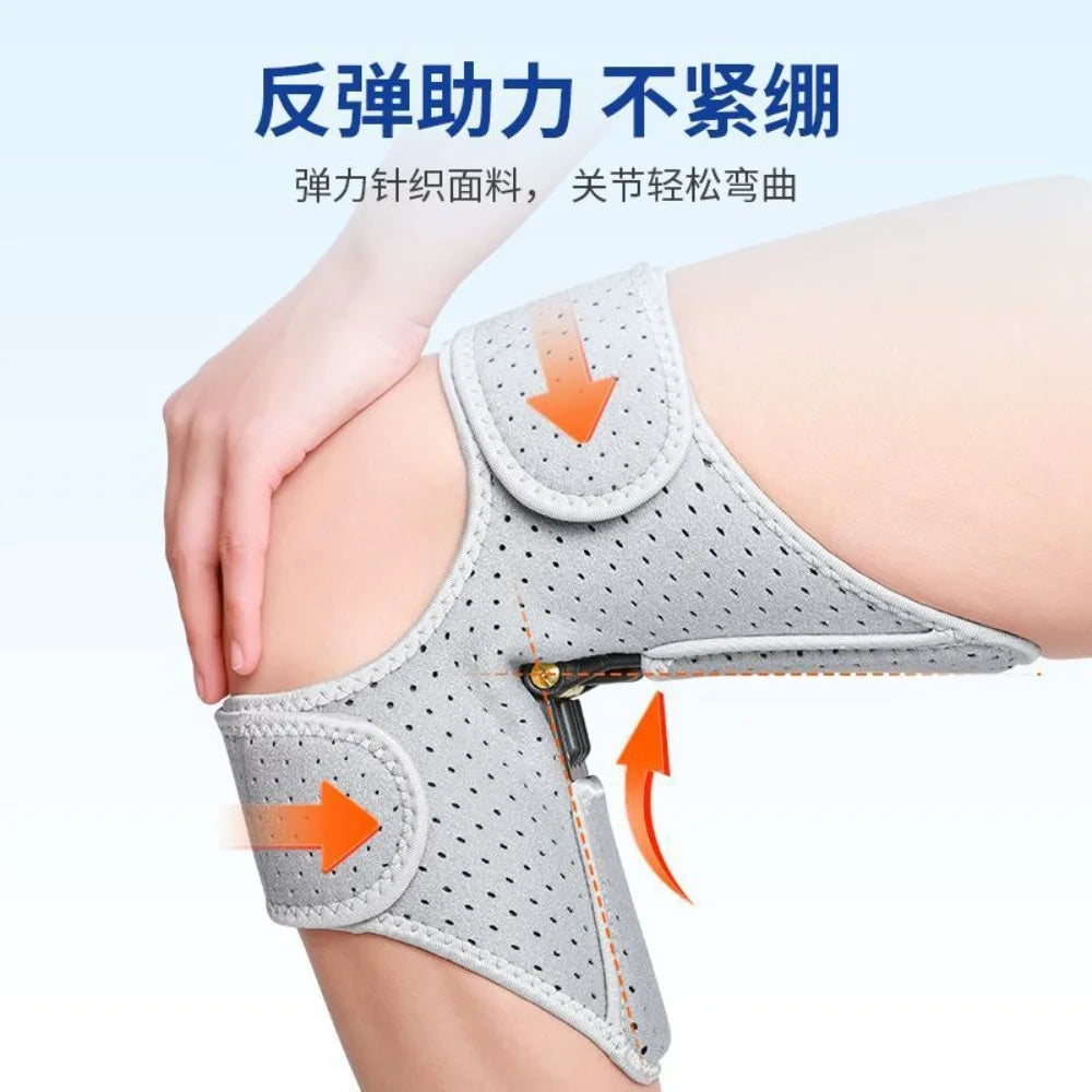 Moonbiffy Knee Brace With Non Slip Breathable Rebound Springs Support