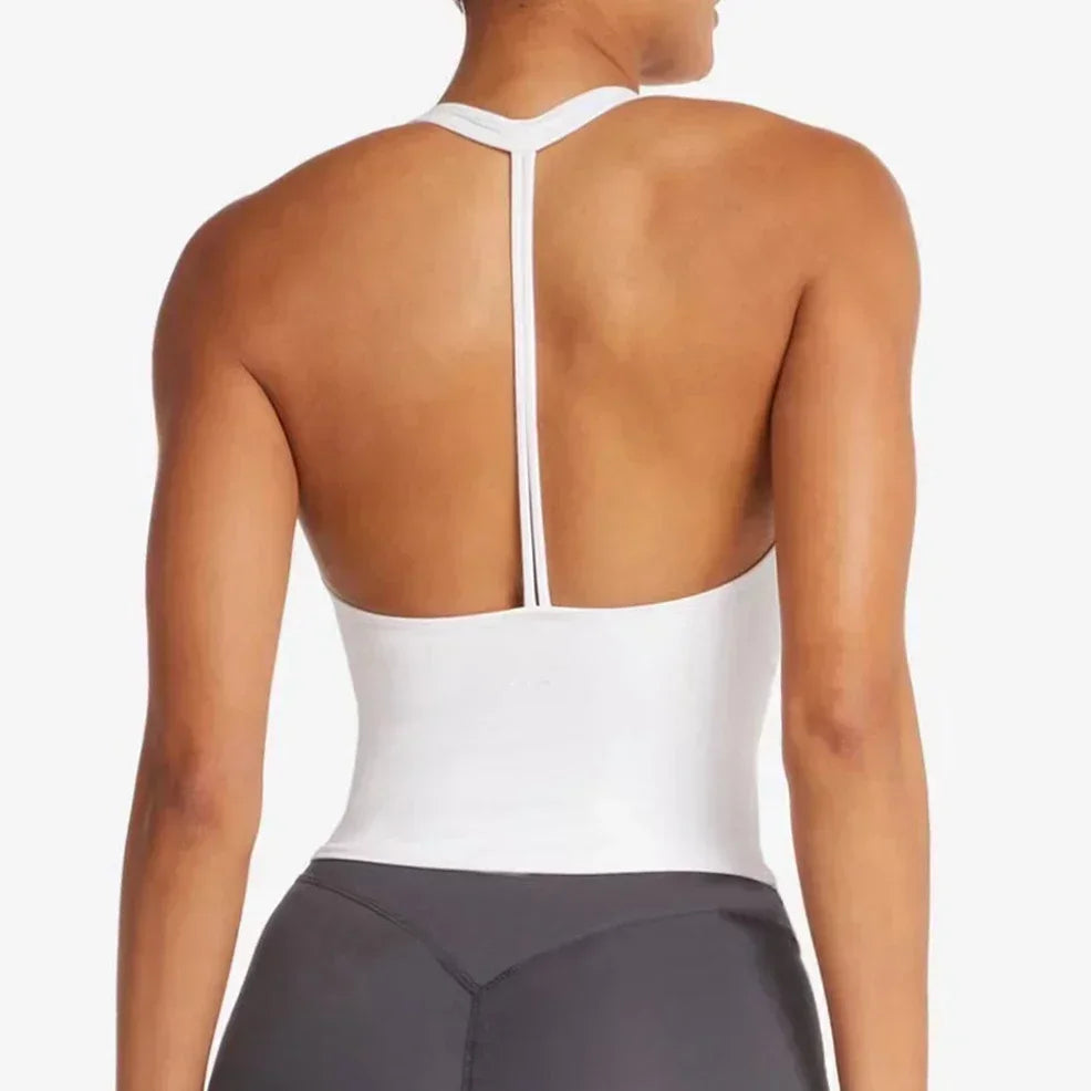Lemoneno Women Yoga Set Halter Sports Bra and Shorts