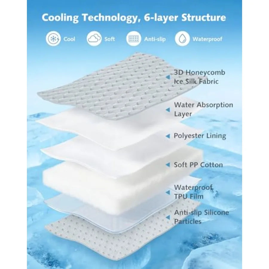 Cooling Cotton Cat House With Mat For Pets Indoor Bed