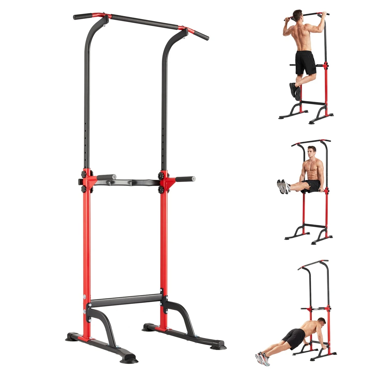 HiMISS Power Tower Pull Up Dip Station for Full Body