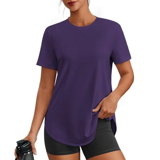 Women's Athletic Top UPF 50 Quick Dry Shirt For Exercise